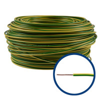 Conductor FY 1,5 Verde-Galben (H05V-U, H07V-U, H07V-R)