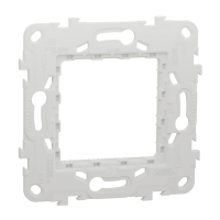 Suport fixare plastic Unica 1P 2M, Schneider