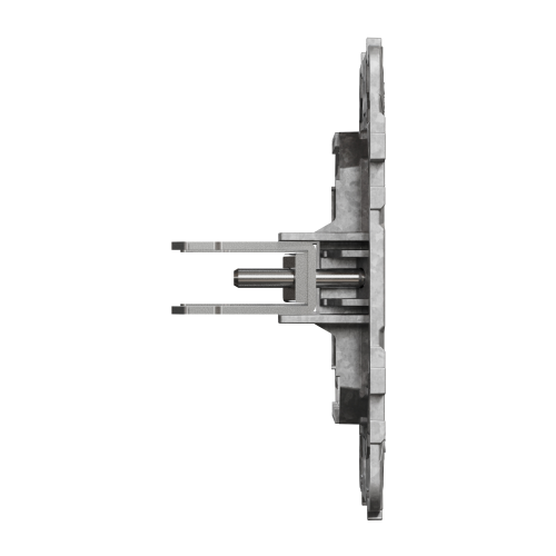 Suport fixare zamak cu gheare Unica 1P 2M, Schneider