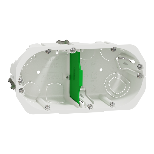 Doza 2P sub tencuiala rotunda Unica, Schneider