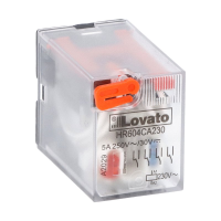Releu mini 4C/O 5A 230V, Lovato