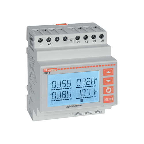 Multimetru LCD modular 5A cu RS485, Lovato