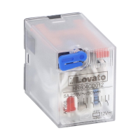 Releu industrial 4C/O 5A 24V, Lovato