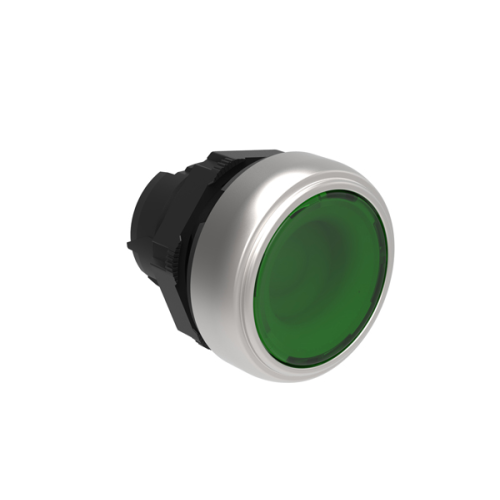 Buton iluminabil cu revenire verde, Lovato