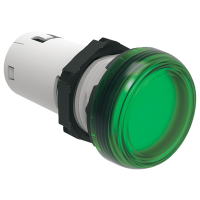 Lampa LED monobloc cu lumina stabila verde, Lovato
