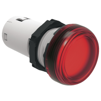 Lampa LED monobloc cu lumina stabila rosie, Lovato