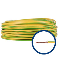 Conductor MYF 10 Verde-Galben (H05V-K, H07V-K)