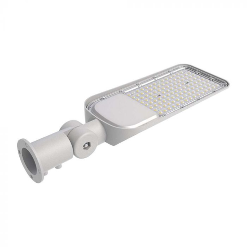Lampa stradala LED Cip Samsung 100W 6500K 110 lm/W gri, V-TAC