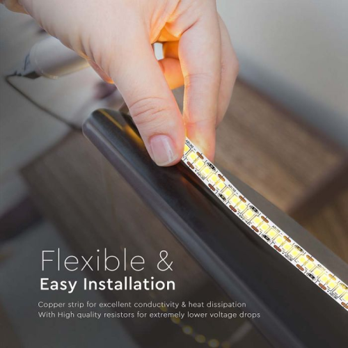 Banda LED alb 12V 20W/m 3000K, V-TAC