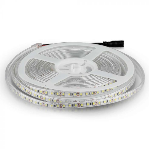 Banda LED IP65 alb 12V 8W/m 3000K, V-TAC