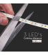 Banda LED IP65 alb 12V 8W/m 3000K, V-TAC
