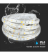 Banda LED IP65 alb 12V 6W/m 4000K, V-TAC