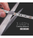 Banda LED alb 12V 11W/m 6500K, V-TAC