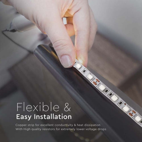 Banda LED alb 12V 11W/m 6500K, V-TAC