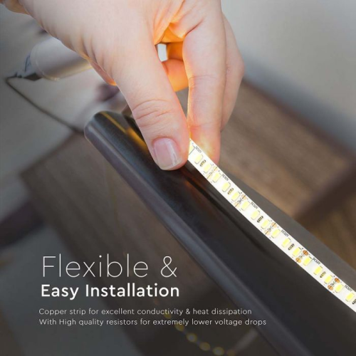 Banda LED alb 12V 20W/m 4000K, V-TAC