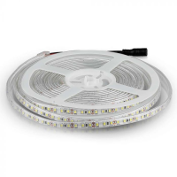 Banda LED IP65 alb 12V 8W/m 3000K, V-TAC Banda LED IP65 alb 12V 8W/m 3000K, V-TAC