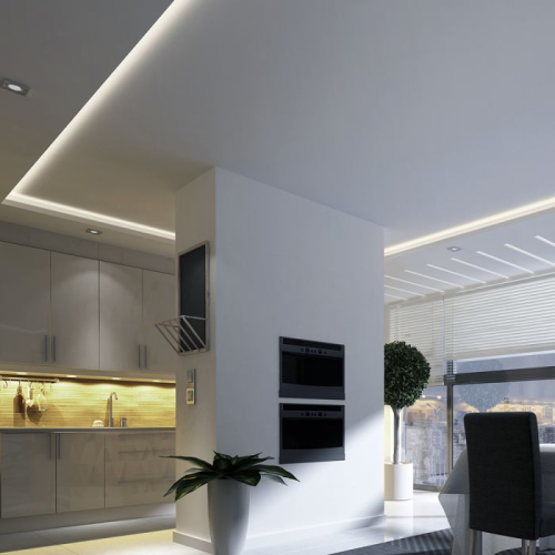 Banda LED alb 12V 11W/m 6500K, V-TAC