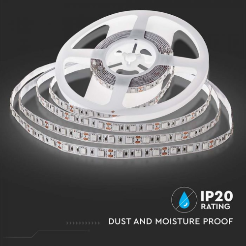Banda LED alb 12V 11W/m 6500K, V-TAC