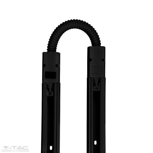 Conector liniar intern sina flexibil negru, V-TAC