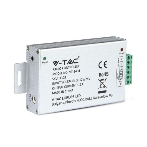 Controler banda led cu radio control, V-TAC